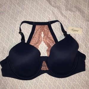 Soma Embraceable Geo Lace Racerback Bra